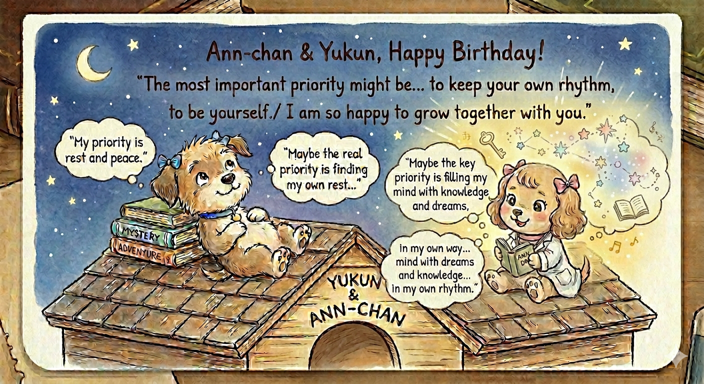 Birthday Card for Ann and Yu
